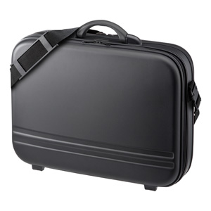 BAG-716BKN / セミハードPCケース(17.3インチワイド・ダブルタイプ・ブラック)