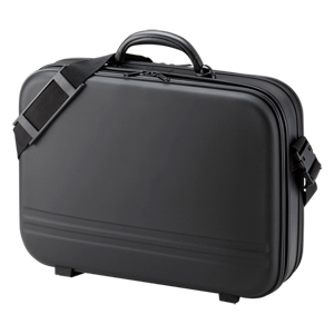 BAG-716BK【セミハードPCケース（ダブル）】ノートパソコン+書類を