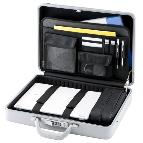 BAG-ABS1N / ABSハードPCケース（16.4インチワイド対応・シルバー）