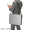 BAG-ABS1N / ABSハードPCケース（16.4インチワイド対応・シルバー）