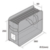 BAG-BOX5BKN らくらくタブレットPCキャリー(12.5インチ・鍵付き・ブラック) BAG-BOX5BKN / らくらくタブレットPCキャリー(12.5インチ・鍵付き・ブラック)