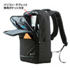 BAG-BP16BK カジュアルPCバックパック(15.6インチワイド対応・ブラック) BAG-BP16BK / カジュアルPCバックパック(15.6インチワイド対応・ブラック)