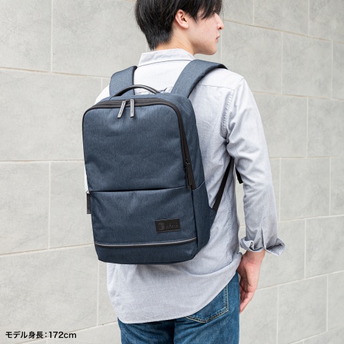 BAG-BP17NV / カジュアルPCバックパック（ネイビー）