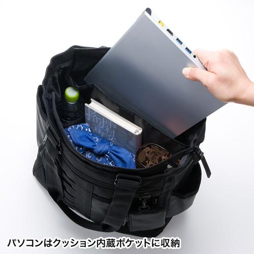 BAG-BT1BK / ビジカジトートバッグ（縦）