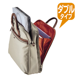 BAG-C23CA / PCブリーフケース（キャメル）
