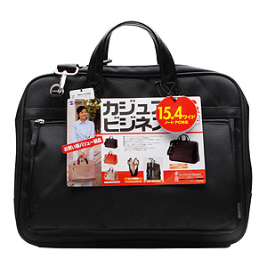BAG-C25BK / カジュアルPCバッグ（ブラック）