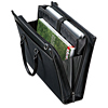BAG-C32BK / ストライプPCバッグ(シングル・14.1インチワイド対応・ブラック）