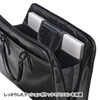 BAG-C34BK / 合皮ビジネスバッグ（ブラック）