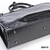 BAG-C34BK / 合皮ビジネスバッグ（ブラック）