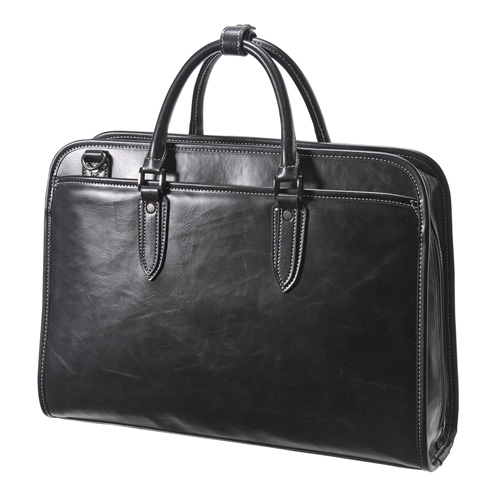 BAG-C34BK / 合皮ビジネスバッグ（ブラック）