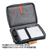 BAG-C38BK PCキャリングバッグ(15.6インチワイド・ブラック) BAG-C38BK / PCキャリングバッグ(15.6インチワイド・ブラック)