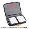 BAG-C39BKN PCキャリングバッグ(15.6インチワイド対応・ブラック) BAG-C39BKN / PCキャリングバッグ(15.6インチワイド対応・ブラック)