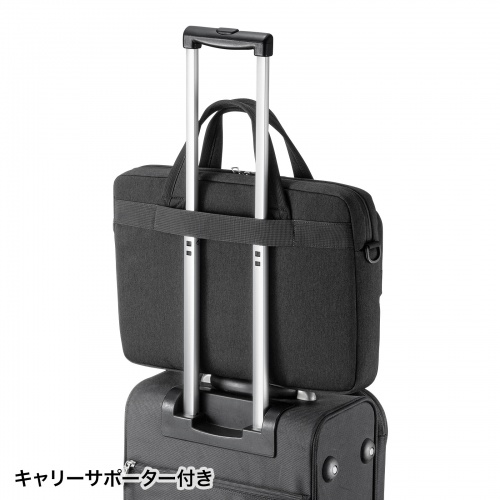 BAG-CA10BK / カジュアルPCバッグ（15.6インチワイド対応・ブラック）