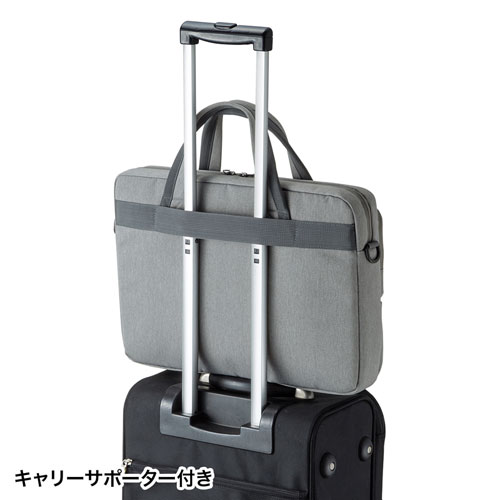 BAG-CA10GY / カジュアルPCバッグ（15.6インチワイド対応・グレー）