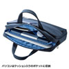 BAG-CA10NV / カジュアルPCバッグ（15.6インチワイド対応・ネイビー）