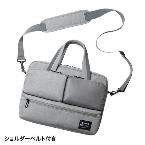 BAG-CA11GY / カジュアルPCバッグ（13.3インチワイド対応・グレー）