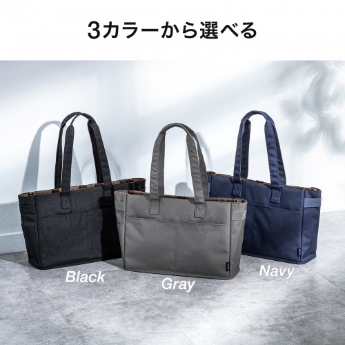BAG-CA14GY / カジュアル２WAYトートバッグ