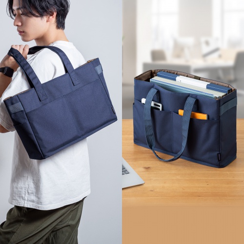 BAG-CA14NV / カジュアル２WAYトートバッグ