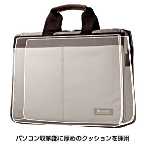 BAG-CA3CA / カジュアルPCバッグ（キャメル）