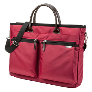 BAG-CA6R / カジュアルPCバッグ（15.6インチワイド対応・レッド）