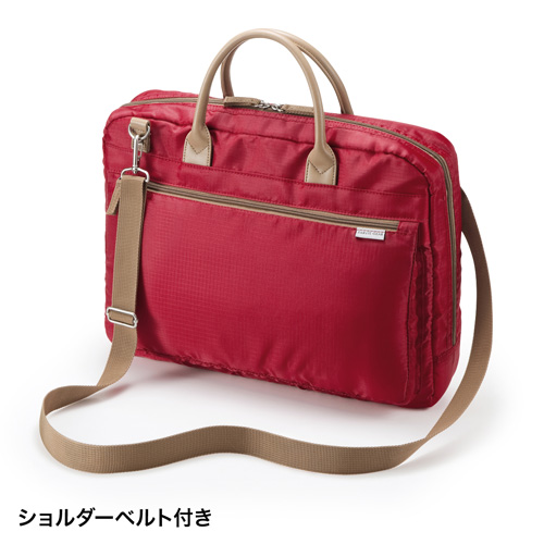 BAG-CA7R2 / カジュアルPCバッグ（15.6インチワイド・レッド）