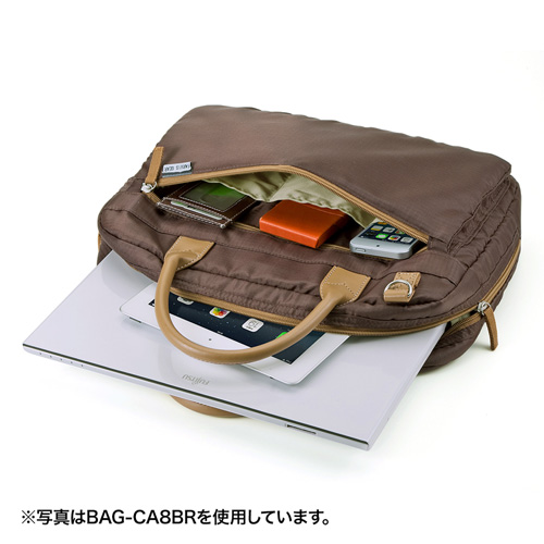 BAG-CA8BK / カジュアルPCバッグ（13.3インチワイド・ブラック）
