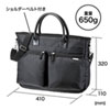 BAG-CA9BK2 カジュアルPCバッグ(15.6インチワイド・ブラック) BAG-CA9BK2 / カジュアルPCバッグ(15.6インチワイド・ブラック)