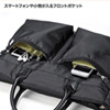 BAG-CA9BK / カジュアルPCバッグ（15.6インチワイド・トートタイプ・ブラック）