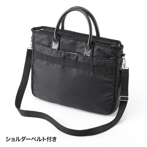 BAG-CA9BK / カジュアルPCバッグ（15.6インチワイド・トートタイプ・ブラック）