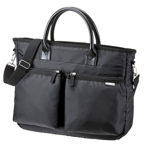 BAG-CA9BK / カジュアルPCバッグ(15.6インチワイド・トートタイプ・ブラック)