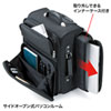 BAG-CR1TN PCトラベルキャリー(14インチワイド・ブラック) BAG-CR1TN / PCトラベルキャリー(14インチワイド・ブラック)