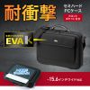 BAG-EVA5BKN セミハードPCケース(15.6インチワイド・ブラック) BAG-EVA5BKN / セミハードPCケース(15.6インチワイド・ブラック)