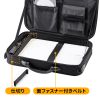 BAG-EVA5BKN / セミハードPCケース（15.6インチワイド・ブラック）