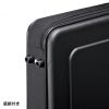 BAG-EVA7BKN / セミハードPCケース（16インチワイド・シングル・ブラック）