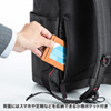 BAG-EXE10 エグゼクティブビジネスリュック(13.3インチワイド・ブラック) BAG-EXE10 / エグゼクティブビジネスリュック(13.3インチワイド・ブラック)