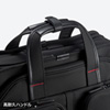 BAG-EXE8 / エグゼクティブビジネスバッグPRO（15.6インチワイド・ダブル・ブラック）