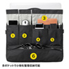 BAG-F7BK カジュアルPCバッグ(15.6インチワイド・ブラック) BAG-F7BK / カジュアルPCバッグ(15.6インチワイド・ブラック)
