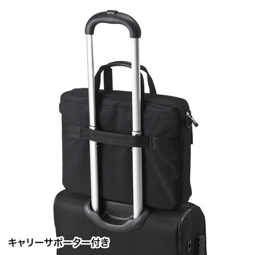 BAG-F8BK / カジュアルPCバッグ（13.3インチワイド・ブラック）