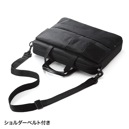 BAG-F8BK / カジュアルPCバッグ（13.3インチワイド・ブラック）