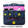 BAG-F8NV カジュアルPCバッグ(13.3インチワイド・ネイビー) BAG-F8NV / カジュアルPCバッグ(13.3インチワイド・ネイビー)