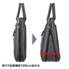 BAG-GF8GY ビジカジPCバッグ(グレー) BAG-GF8GY / ビジカジPCバッグ(グレー)