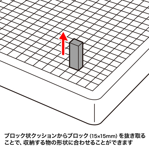 BAG-HD1-SP / ハードツールケース用ウレタン（BAG-HD1用）