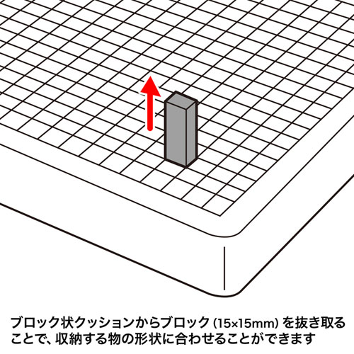 BAG-HD5-SP / ハードツールケース用ウレタン（BAG-HD5用）