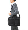 BAG-LW10BK / 超撥水・軽量PCバッグ（3WAYタイプ・16インチワイド・シングル・ブラック）