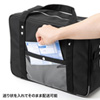 BAG-MAIL1BK メールボストンバッグ(Mサイズ・ブラック) BAG-MAIL1BK / メールボストンバッグ(Mサイズ・ブラック)