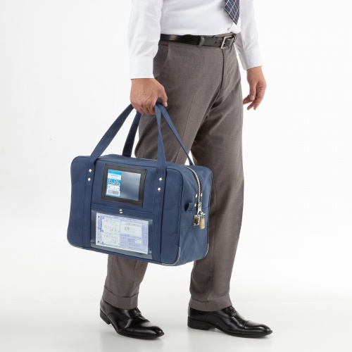 BAG-MAIL3NV / 帆布メールボストンバッグ