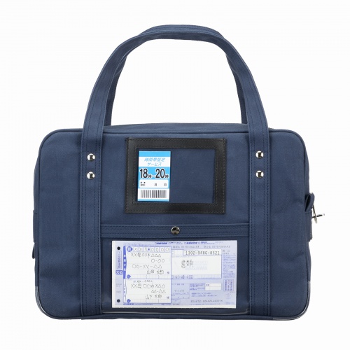 BAG-MAIL3NV / 帆布メールボストンバッグ
