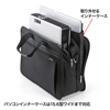 BAG-MPR3BKN モバイルプリンタ/プロジェクターバッグ(15.6インチワイド対応・ブラック) BAG-MPR3BKN / モバイルプリンタ/プロジェクターバッグ(15.6インチワイド対応・ブラック)