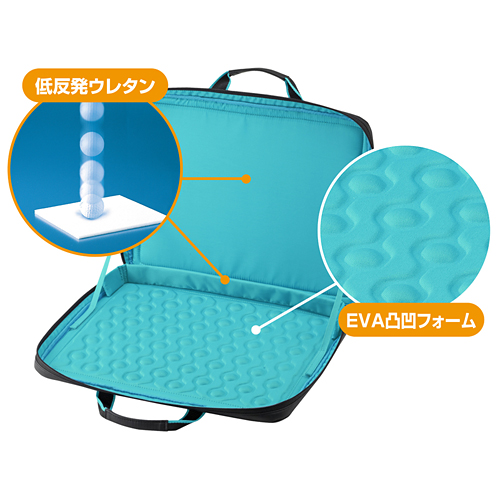BAG-P20BK / 衝撃吸収PCケース（16.4インチワイド）