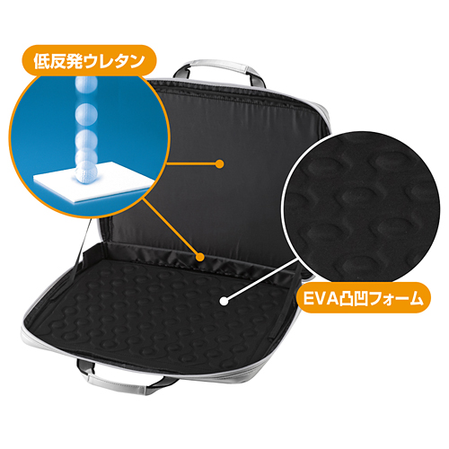 BAG-P20S / 衝撃吸収PCケース(16.4インチワイド)